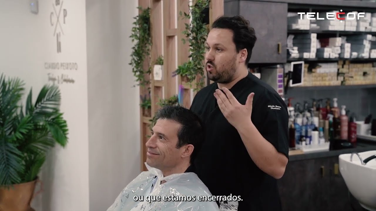 Depoimento de Cláudio Peixoto Cabeleireiro e Tricologista 💇